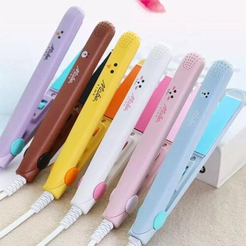 Portable Mini Hair Curling Iron Straightening Iron Multifunctional Curling and Straightening Tool Hair Styling Tools Hair Curler