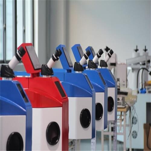 Easy to operate 100W 200W Spot Jewelry Laser Welding Machine for electronics, machinery, automobile