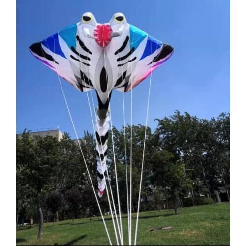 Ray soft kite Outdoor toys soft kite Single line kite rainbow big kite outdoor fun inflatable kite windsock inflatable pendants