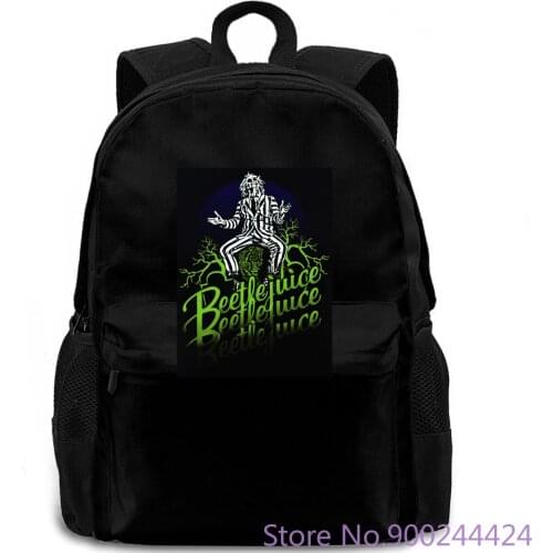 Beetlejuice 'Beetlejuice Faded' - NEW & OFFICIAL Printed 2018 Fashion Brand backpack