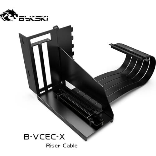 Bykski GPU Stand Graphics Card Extension Cable Holder With PCI Express Fixed GPU PCI-E Built-in Bracket B-6HPCI-E-X B-VCEC-X