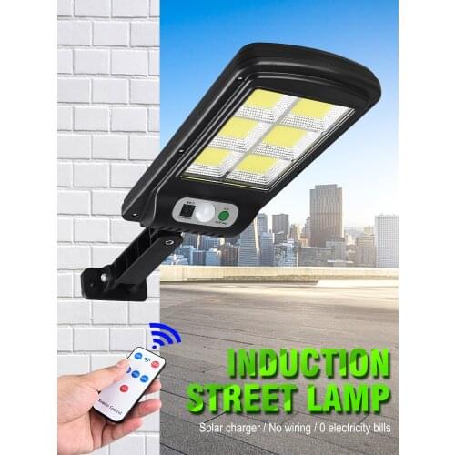 LED Solar light outdoor street wall lamp 3modes PIR sention waterproof durable using modern path lighting solar charger