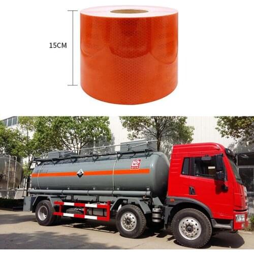 15cm Width High Quality Reflective Tape Safety Warning Adhesive Sticker For Truck