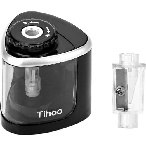 Electric Pencil Sharpener Auto Durable Portable School Classroom Home Office For Artists Kids Adults Colored Pencils Sharpeners