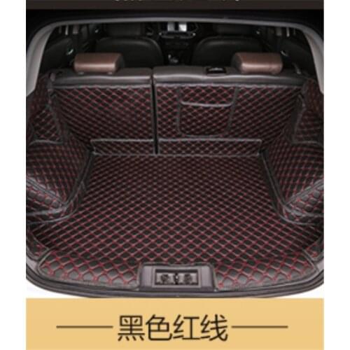 For Kia sportage 2007-2012 3D three-dimensional PU tail box protective carpet pad trunk luggage pad Car styling