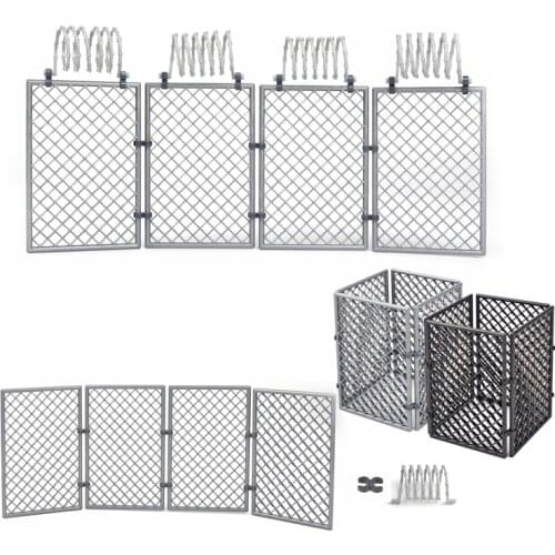 Military Base Barbed wire Building Block City military Scene Accessory Fence Isolation net MOC Parts Brick 30104 92338 chain
