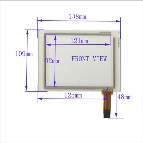 ZhiYuSun NEW 148mm*109mm 5.6 Inch Touch Screen panels 4 wire resistive USB touch panel overlay kit Free Shipping TR4-056F-05
