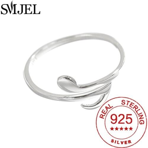 100% Sterling Silver Music Note Rings for Women Lovely Cuff Rings Music Hand Arrow Ring Fine Jewelry Christmas Gifts