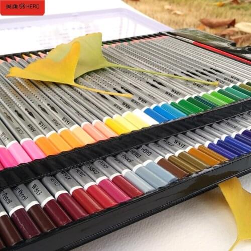 72 Colored Pencils Watercolor lapices de colores Profesionales 36/48/60/72 Coloured Pencils for Art School Supplies Stationery