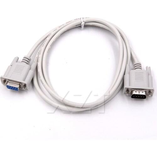 AT Serial Male To Female PC Converter Extension Cable RS232 9-Pin DB9 9-Pin