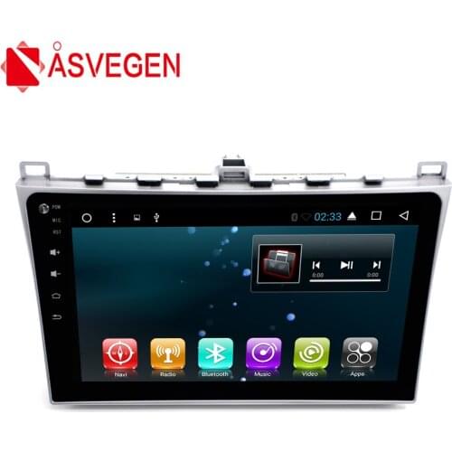 Asvegen Car GPS Navigation System For Mazda 3 Android 7.1 Quad Core 9'' Autoradio Wifi 4G Stereo Audio Multimedia Radio Player