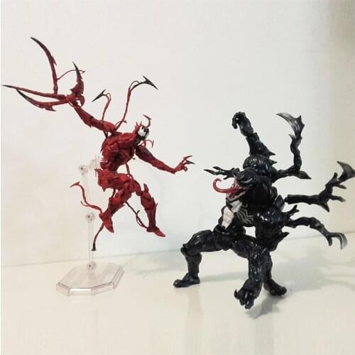 Revoltech Yamaguchi Carnage Figure Venom Figure The Amazing Figure Model Toy Doll Gift