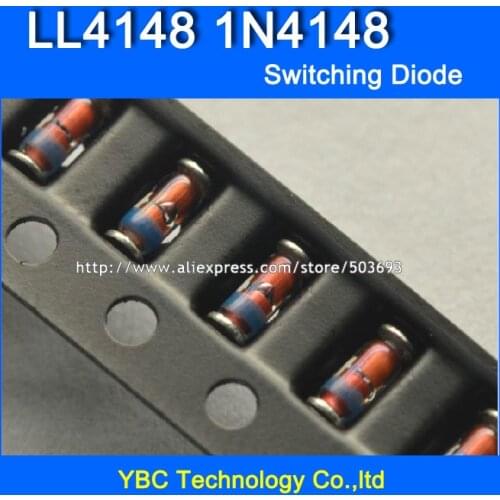 500pcs/lot LL4148 1N4148 1206 SMD Switching Diode Switch Diode