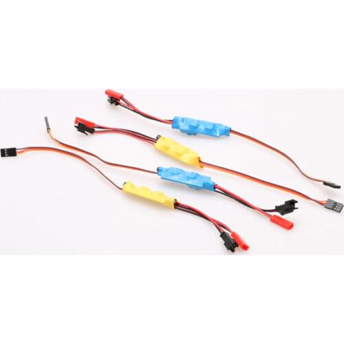 1pc 1S 2S 3S 5S 6S 2A 5A Dual Way Brushed ESC Micro Speed Controller with BEC 5V 1A for RC Toy Boat Modify 130 360 Motor