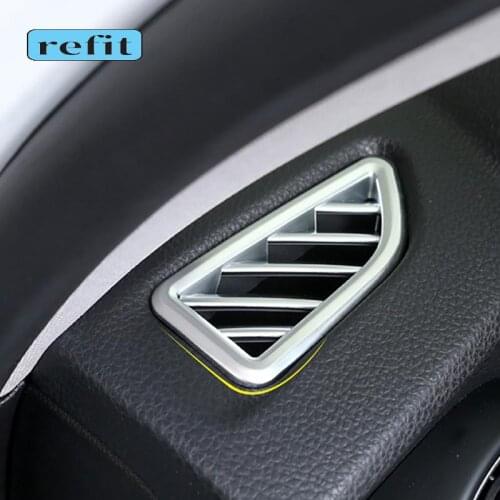 Car dashboard air conditioning air outlet cover interior stickers For Alfa Romeo Stelvio Modification Accessories