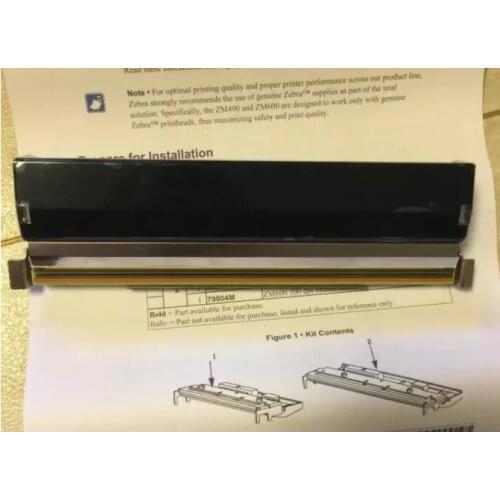 New original thermal print head for zt420 300dpi barcode printer print head P1058930-013