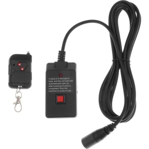 Stage Disco Light Fog Machine Portable Remote Control Supplies w/ 3m Line