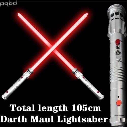 Pqbd lightstick LED Sword Lightsabers Luminous Toy Laser Sword Cosplay Children Gift metal lightsaber with sound