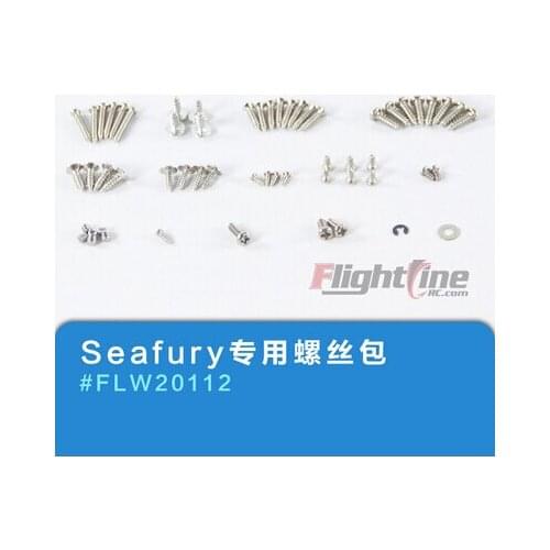 Screw sets for Freewing Flight Line Sea fury rc plane model