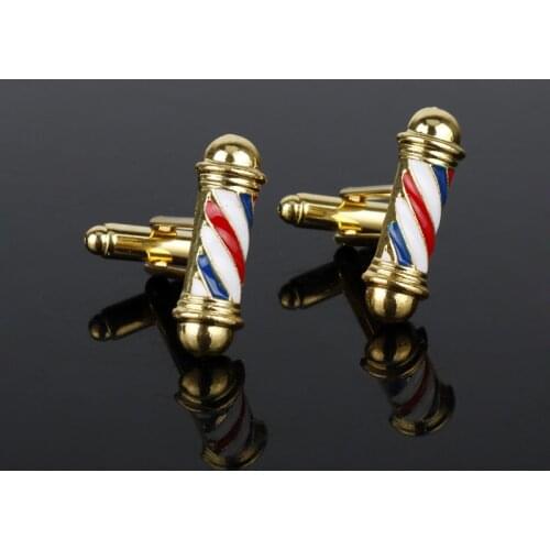 Metal Cufflinks Mens Unisex Suit French Shirt Daily Casual Accessories Korean Fashion Classic Barber Turn Light Cuff Links 2019