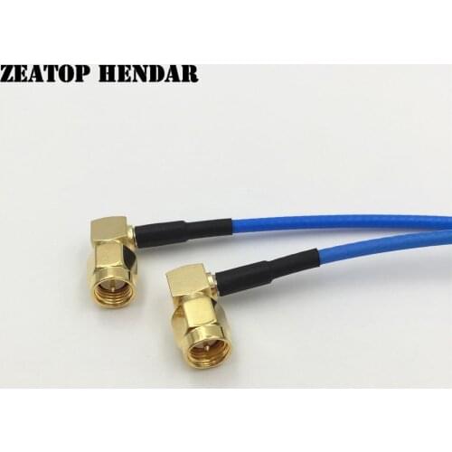 5Pcs RG316 Wire Right Angle SMA Male Jack to 90 Degree SMA Male Plug RF Coaxial Pigtal Cable Connector 15CM 20CM 30CM 50CM 1M 2M