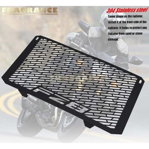 Motorcycle Accessories radiator grille guard protection Stainless Steel For YAMAHA FZ-8 FZ8 FZ 8 Fazer Anniversary 2010-2016