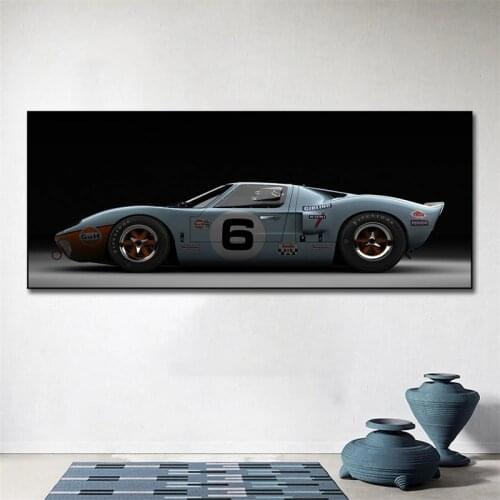 Home Decor Classic Muscle cool Car Posters Ford Mustang Shelby Canvas Painting Scandinavian Wall Art Picture For Living Room