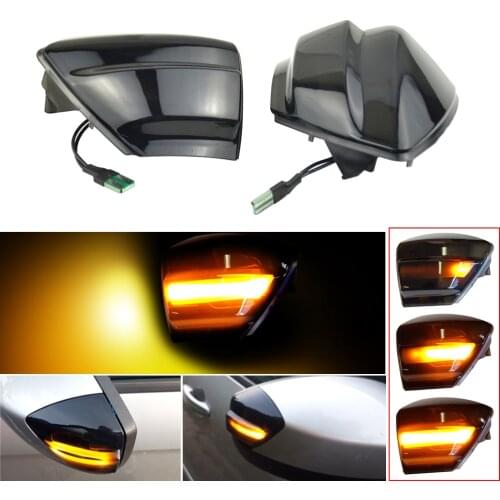 Dynamic Side Mirror Sequential Blinker LED Turn Signal Light For Ford S-Max 2007-2014 C-Max 2011-2019 Kuga C394 2008-2012