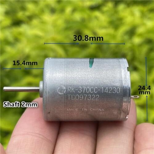 Brand new Mabuchi 370 DC motor RK-370CC-14230 12V 8500RPM 30V 20000RPM high speed motor