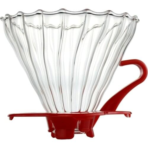 Ecocoffee V60 Resin Coffee Dripper Paper Cone Filters Barista tools Pour Over Coffee Brewing Cup