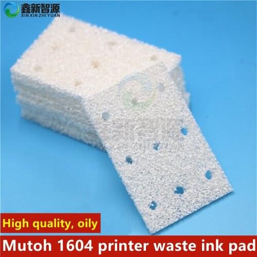 Eco Solvent printer Foam pad for Mutoh VJ1604 1604W Printer waste Ink Pad sponge mat /MUTOH 1604 Printer Absorb waste ink pads
