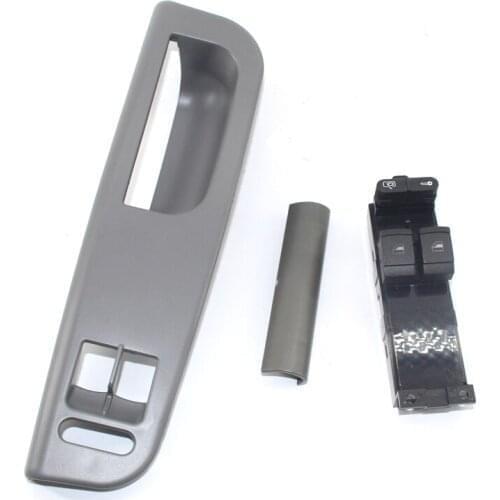 Left Hand Drive Window Master Switch Panel Bezel Pull Trim Fit for VW Golf PASSAT BORA 2DR 2 Door B1867171D, 3B0867175