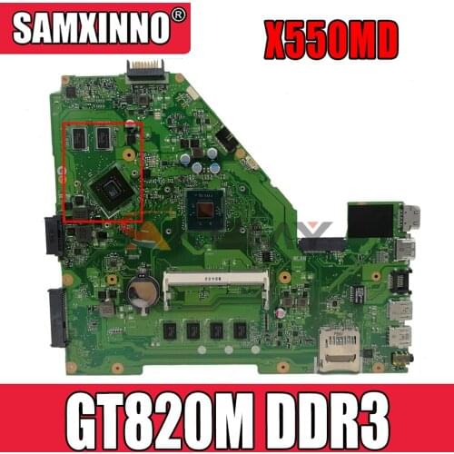 Akemy 60NB06P0-MB2400 Main board For ASUS X550MD Y582M X550MD X550MJ X552M laptop motherboard NVIDIA 820M Graphics DDR3