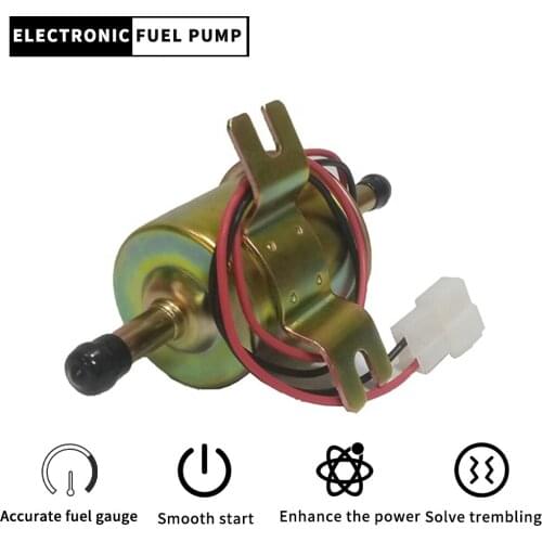 New 12V Electric Fuel Pump Low Pressure Bolt Fixing Wire for Diesel Petrol HEP-02A For Car Carburetor Motorcycle ATV 7673