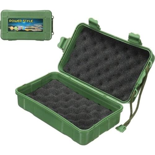 1pc Plastic Case Waterproof Shockproof Outdoor Survival Container Storage Carry Box