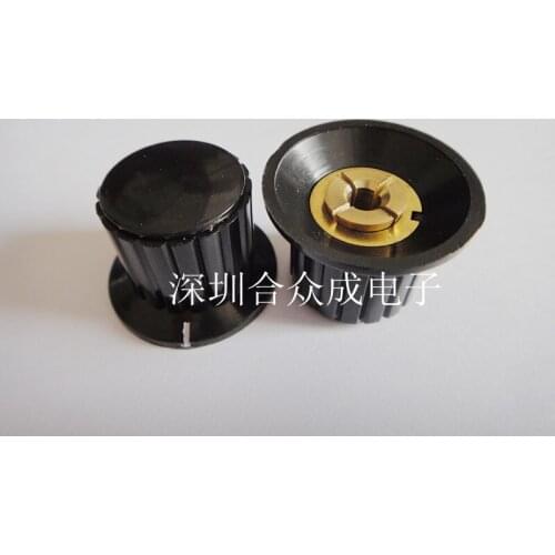 WXD3-13 potentiometer knob diameter 4mm diameter 25mm copper stock switch