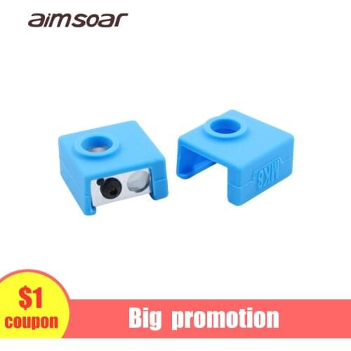 Mk8 silicone sock case for heat block 3d printer parts