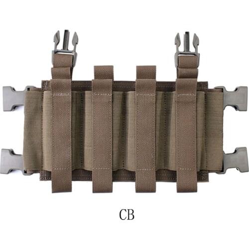 Tactical MP5 MP7 45 Cartridge Quadruple Cartridge Inserted Into MOLLE System Waist Mounted Accessories Equipment Supplies