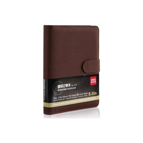 Lackadaisical quality office notebook A5 loose-leaf notebook 100sheets commercial leather notebook