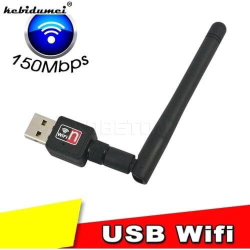 150mbps Mini Wireless USB Wifi Adapter With Antenna 802.11n/g/b Network LAN Card high speed For XP WIN 7 8 Linux Laptop Desktop