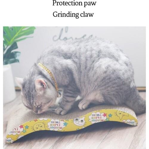 Cat Scratcher Cardboard,Recycle Corrugated Cat Scratching Pad Reversible Cat Scratcher Lounge Sofa for Furniture Protector