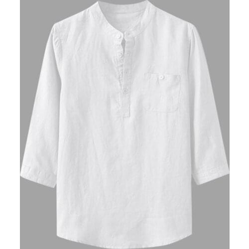 Мужские хлопковые рубашки KLV China At AliExpress