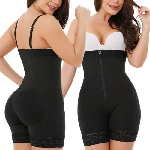 Women Body Shapewear Waist Trainer High Waist Leg Tummy Shaper Slimming Corset Corrective Underwear Modeling Strap Bodysuit 6XL