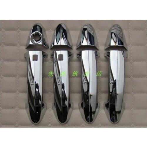 Car Door Handle Cover decoration cover fit for Ford Ecosport 2013 2014 2015 2016Chrome 4pcs per set