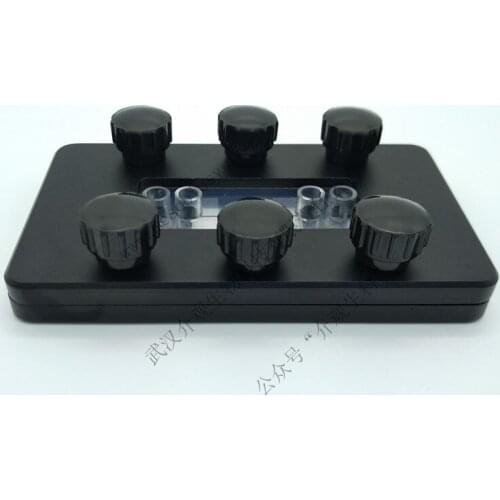 Microflow Control Chip Fixture Microscope Chip Fixture Fixture Design Organ Chip Biochip