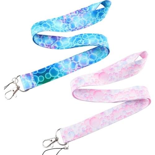 Fashion Creative Bohemia Lanyard Keychain Id Card Cover Pass Gym Mobile Phone Usb Badge Holder Key Ring Neck Straps Accessories