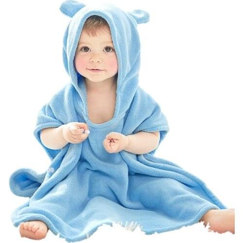 New Childrens Bath Towel Cape Childrens Bathrobe Hooded Baby Bath Towel Baby Clothes Baby Girl Clothes