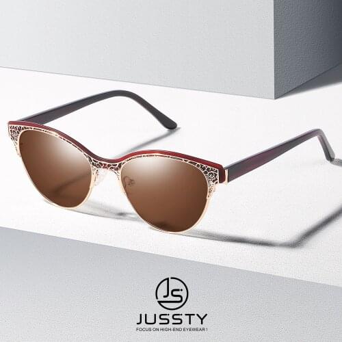 Retro Cat Eye Prescription Sunglasses Women Polarized Luxury Optical Sun Glasses For Women Progressive Myopia Bifocal Eyewear