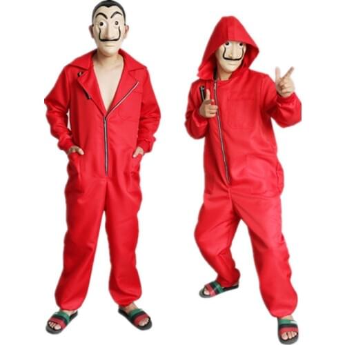 Party Halloween Dali Mask Money Heist Costume Mask Salvador Dali Movie The House of Paper La Casa De Papel Cosplay Costume