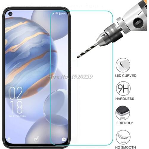 2PCS Protective Glass For Oukitel C21 Screen Protector On Oukitel C21 Tempered Glass Protection Film 9H For Oukitel C 21 Glass